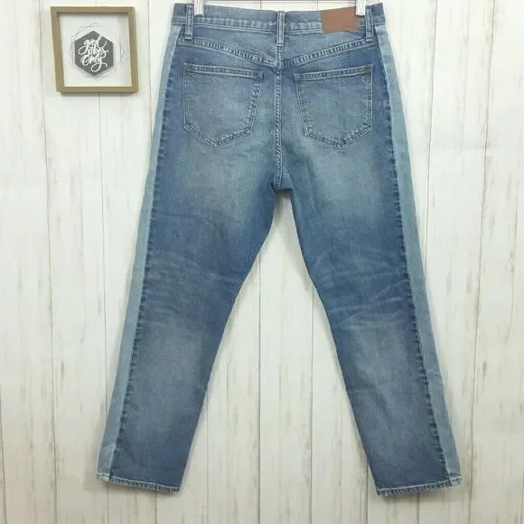 Madewell Cruiser Straight Pieced Jeans Rare Size 27